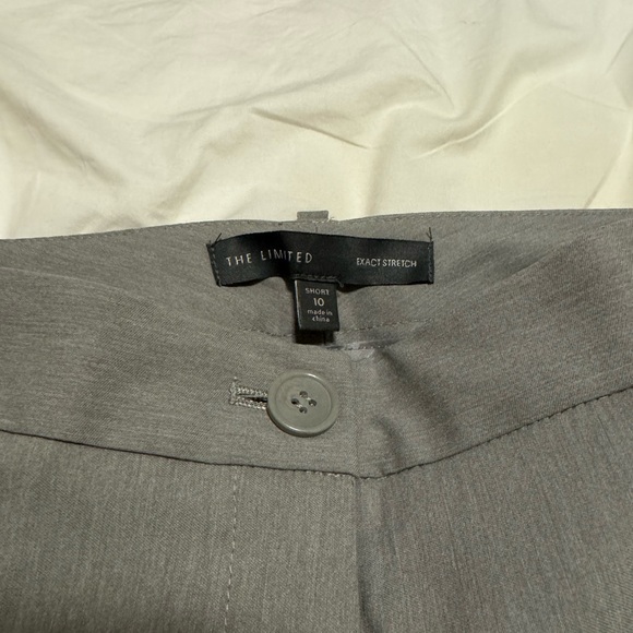 The limited exact stretch gray dress pants - size 10 short - NWOT - Picture 4 of 5